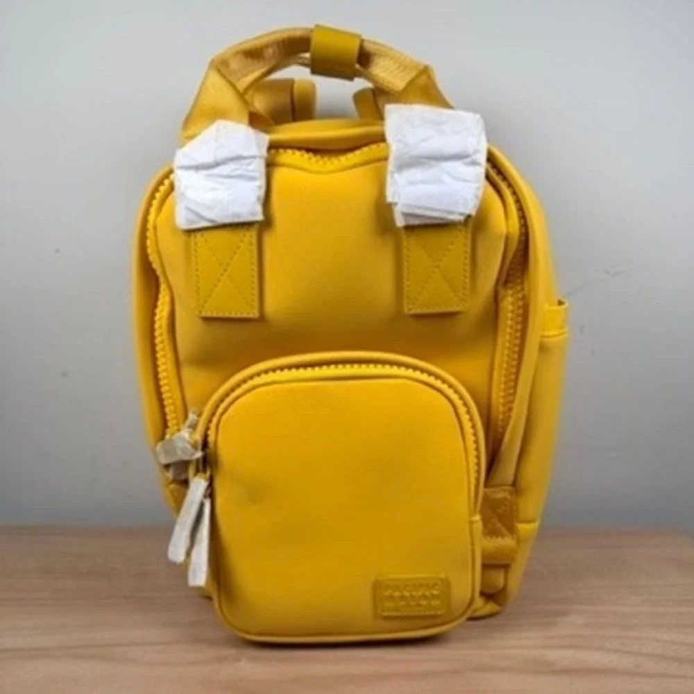 Pacific Mason Cama Small Neoprene Elite Backpack Unisex Spicy Mustard Yellow